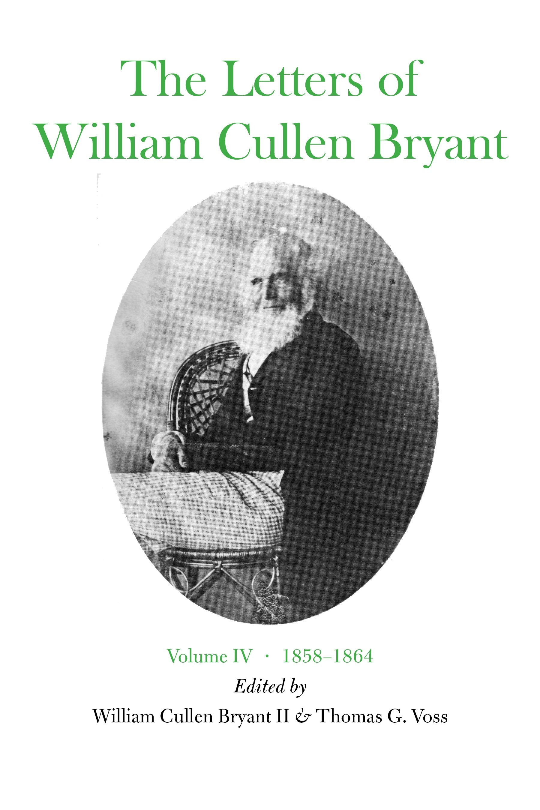 Book cover image for The Letters of William Cullen Bryant ISBN: 9780823209941